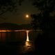 Der Mond ber dem Tegernsee