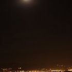 Der Mond über der Bucht von Palma