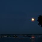 Der Mond über der Ostsee...