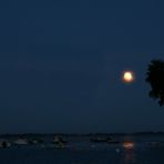 Der Mond über der Ostsee...