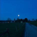 Der Mond über Düssel