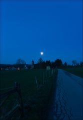 Der Mond über Düssel