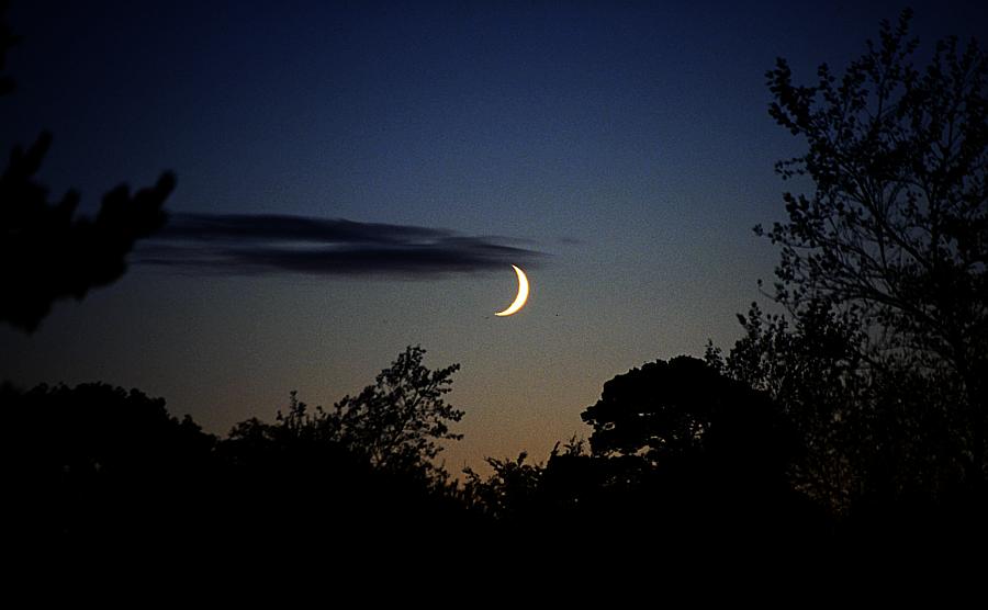 Der Mond über Irland von Hermann Klecker