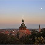 Der Mond über Lüneburg