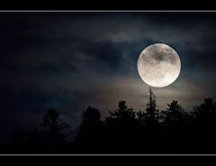 Der Mond über St. Blasien