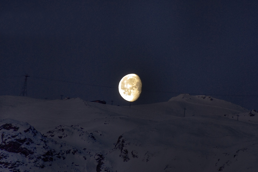 Der Mond über Zermatt