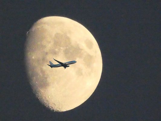 Der Mond über Zweibrücken