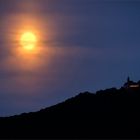 der Mond und die Burg