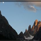 Der Mond und die Dolomiten