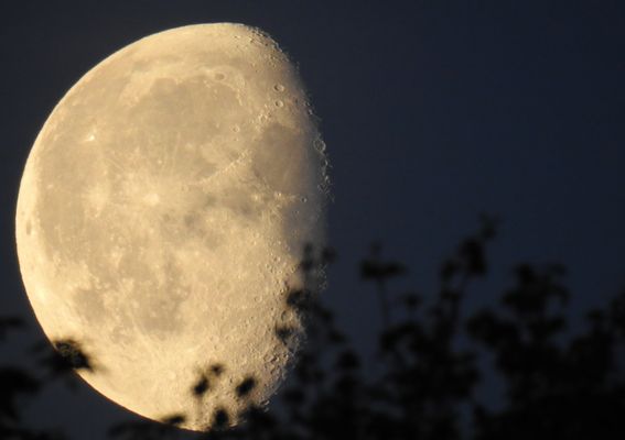 DER MOND - UNSER STÄNDIGER BEGLEITER IM KOSMOS.