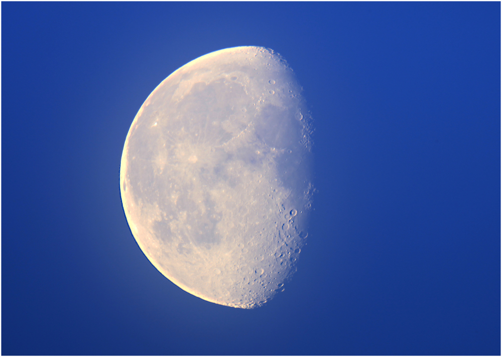 Der Mond vom 24.03.2011 06:10