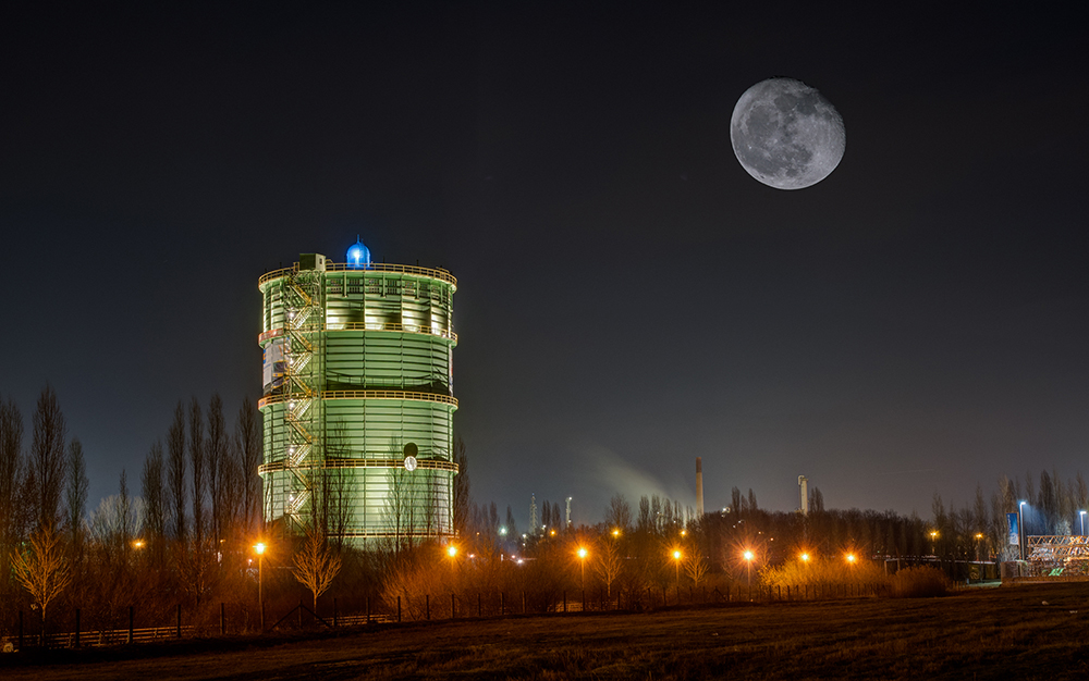 Der Mond Von Wanne Eickel Foto Bild Industrie Und Technik
