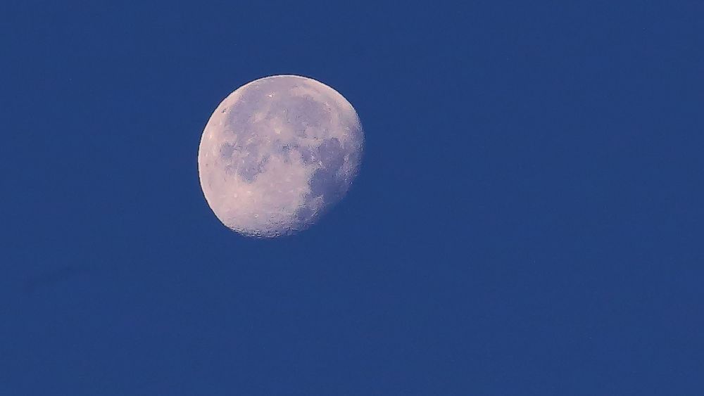 Der Mond war am 24.10. 8.14 Uhr auch noch mit dabei ...