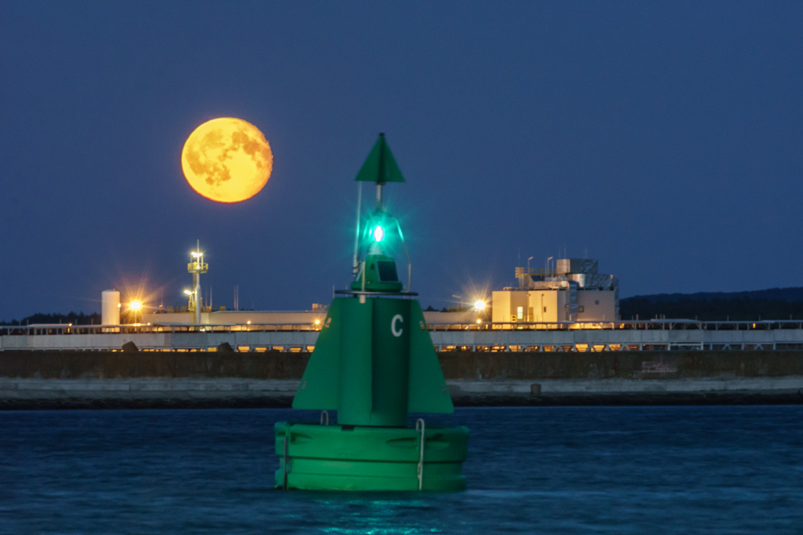 Der Mond war mein Beleuchter