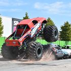 Der Monstertruck in Aktion