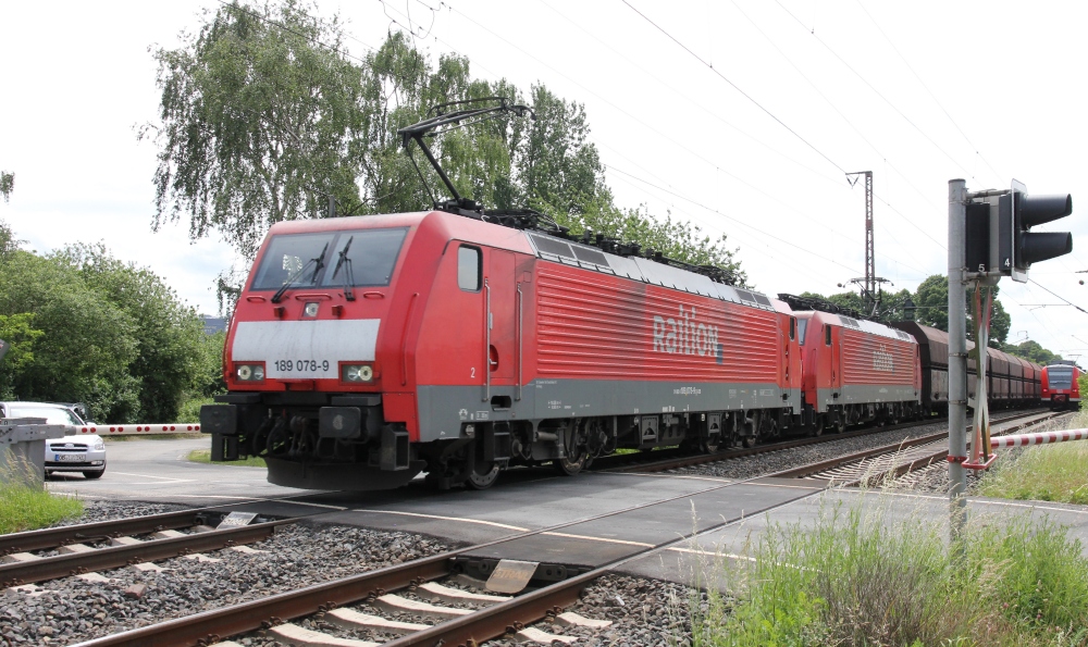 Der Montanverkehr hat Vorfahrt