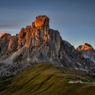 Der Monte Nuvolau im letzten Licht