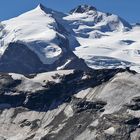 Der Monte Rosa, mächtigstes Alpenbergmassiv und mit der Dofourspitze die Nummer 3 der Alpen... 