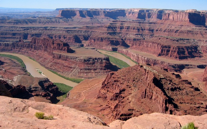 Der Morgen am Dead Horse Point....