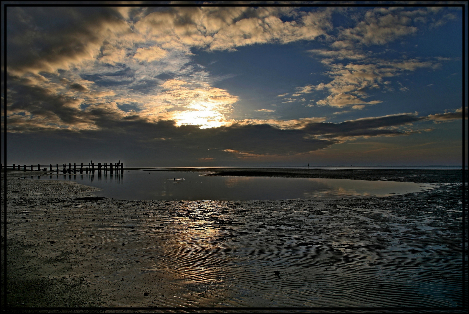 Der Morgen am Meer