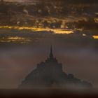 Der Morgen am Mont Saint Michel