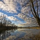 Der Morgen bricht an über dem Naturschutzgebiet Reussspitz