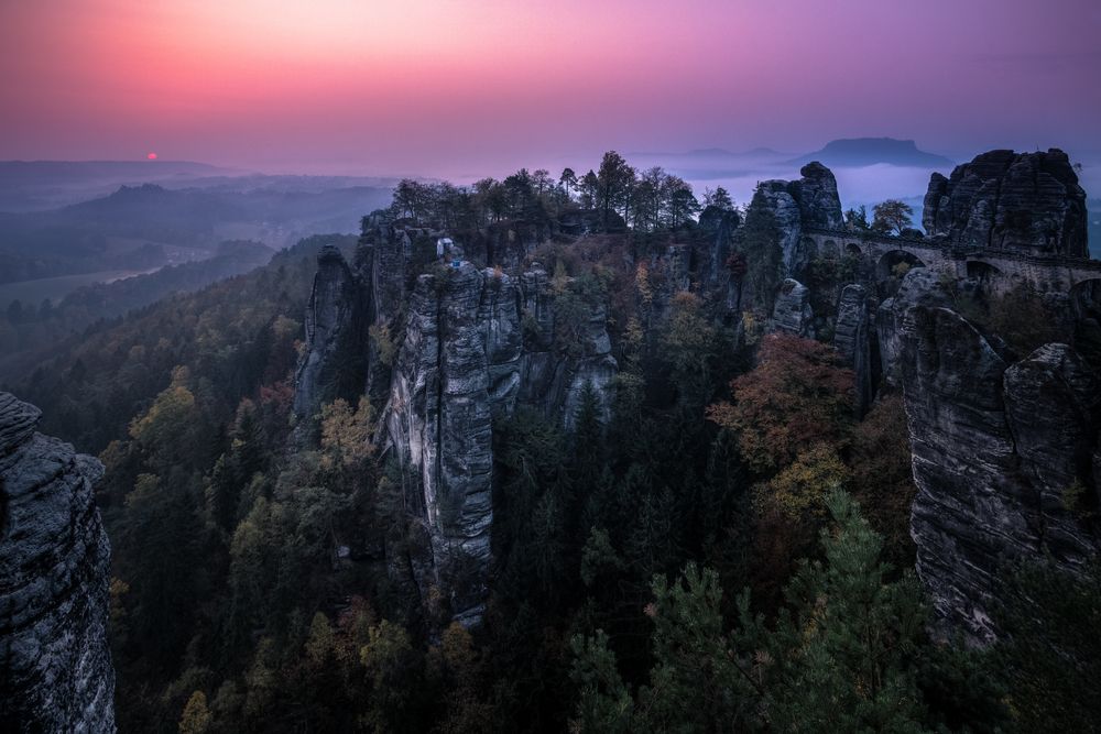 Der Morgen erwacht ...