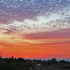 Der Morgen erwacht bei tollem Himmel am 18.08. 2022  5.56 Uhr