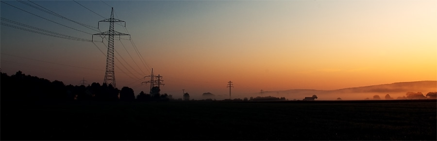 Der Morgen im Nebel