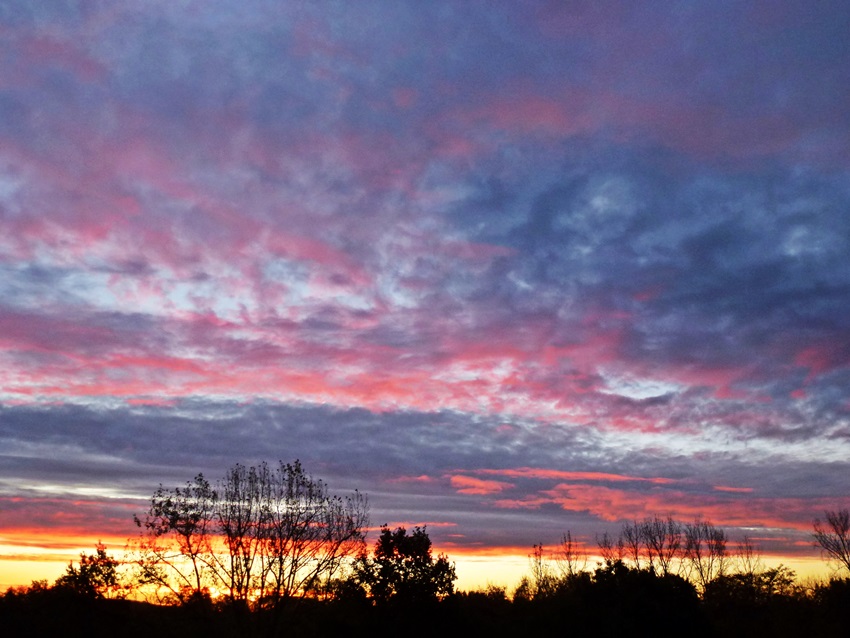 Der Morgen ... Uhrzeit: 7.32 h