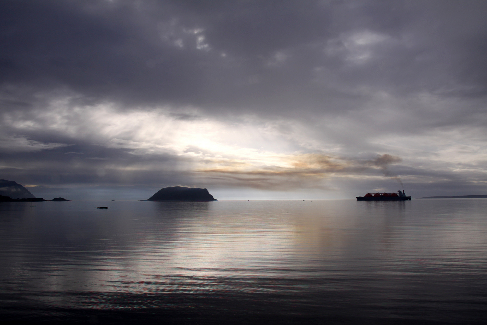 Der Morgen vom Nordkapp