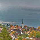 Der morgendliche Nebel über Sipplingen lichtet sich