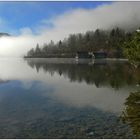 Der Morgennebel am Grundlsee ...