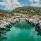 Der Motorbootshafen von Soller