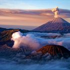 Der Mount Bromo bei Sonnenaufgang