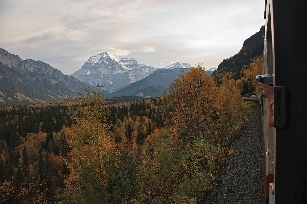 Der Mt. Robson…