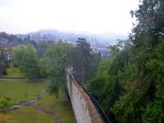 Der Museggmauer entlang ...