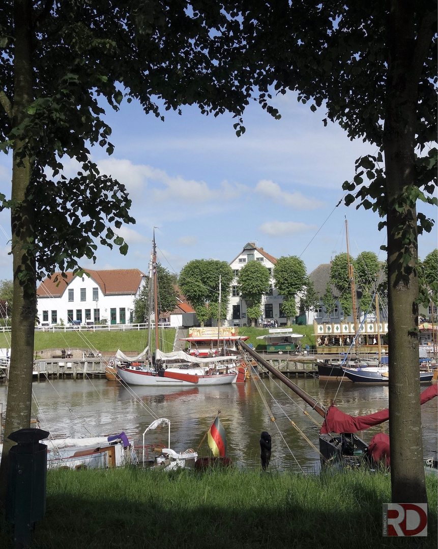 Der Museumshafen von Carolinensiel