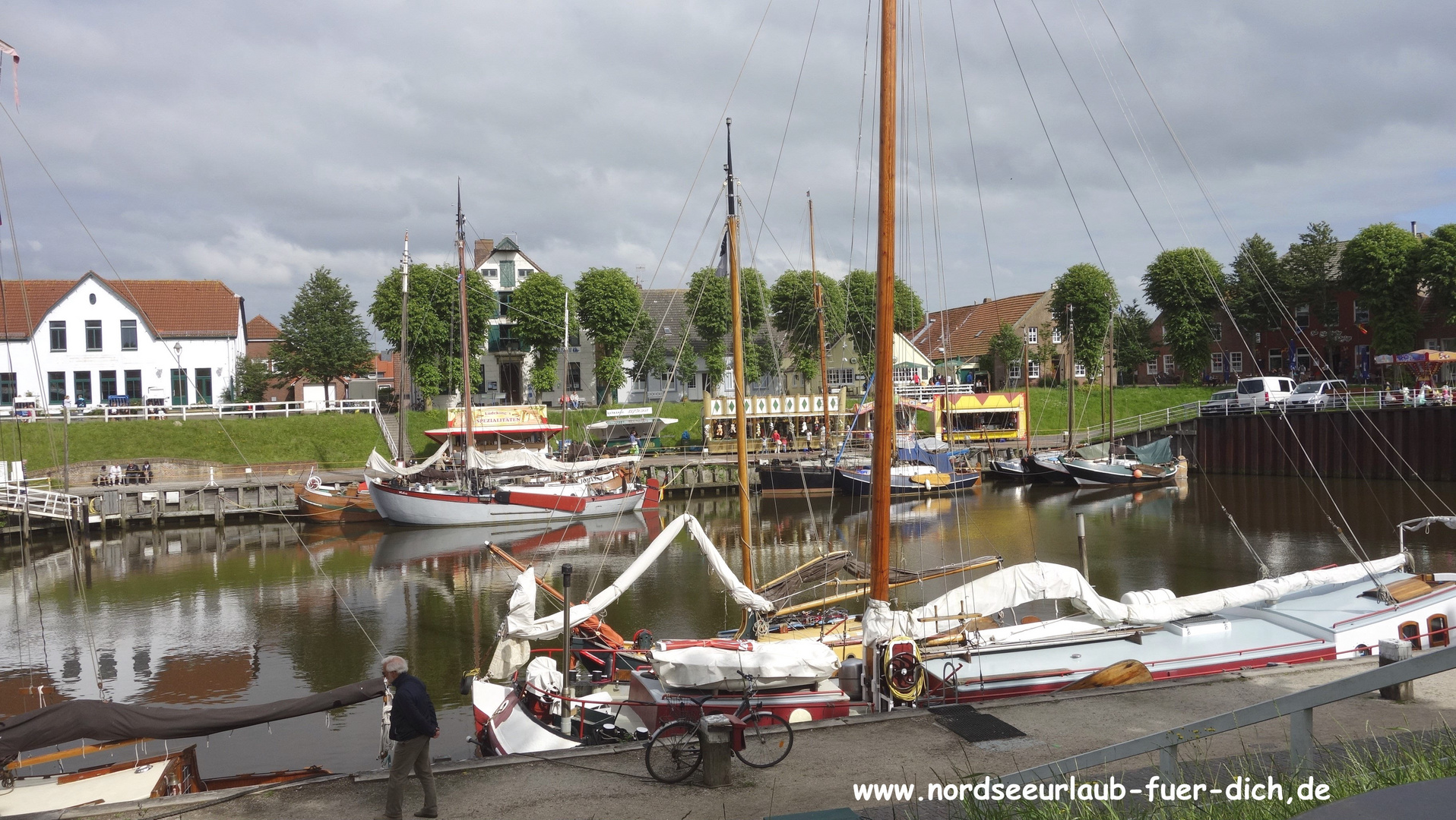 der Museumshafen von Carolinensiel