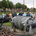 der Museumshafen von Carolinensiel im Ortszentrum