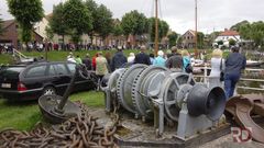 der Museumshafen von Carolinensiel im Ortszentrum