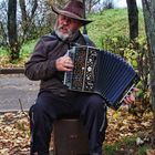 Der Musiker in Suzdal