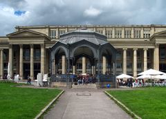 Der Musikpavillon auf dem Schlossplatz