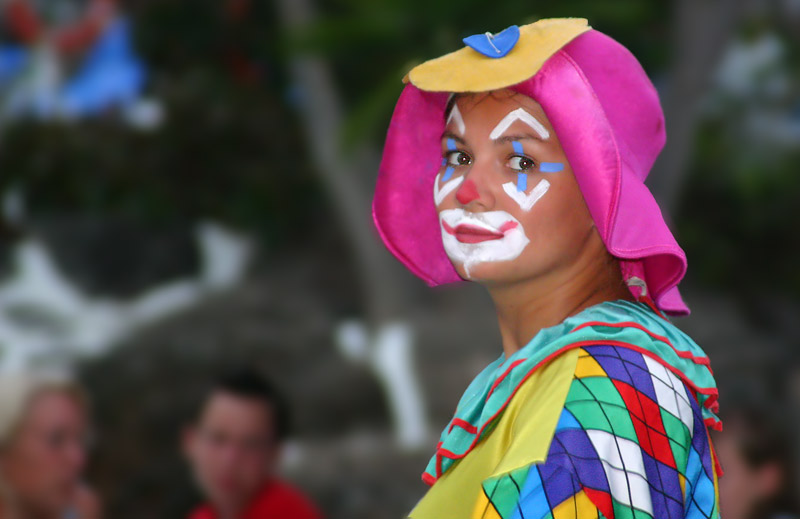 der nachdenkliche clown