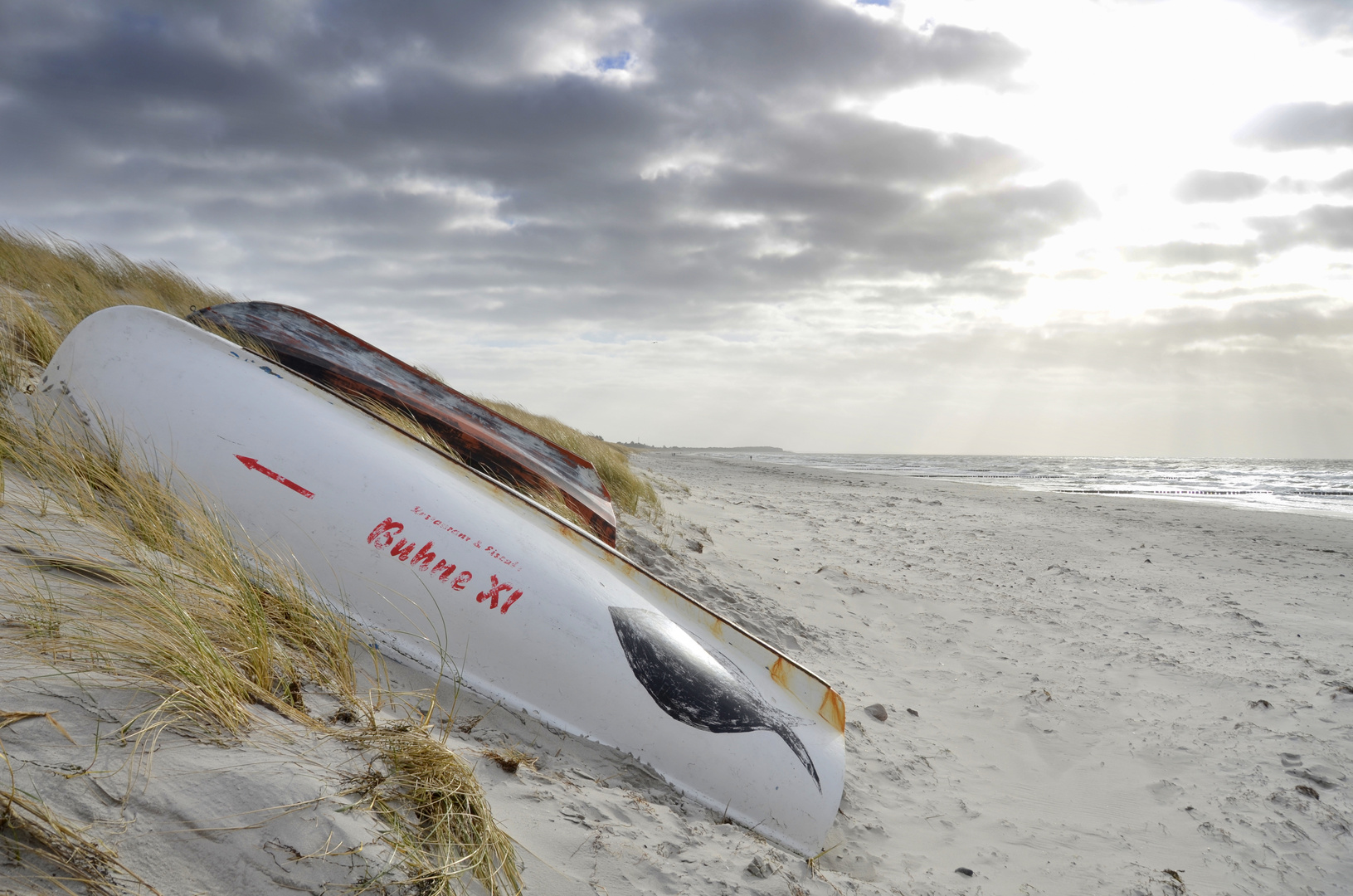 der Nachmittag am Strand