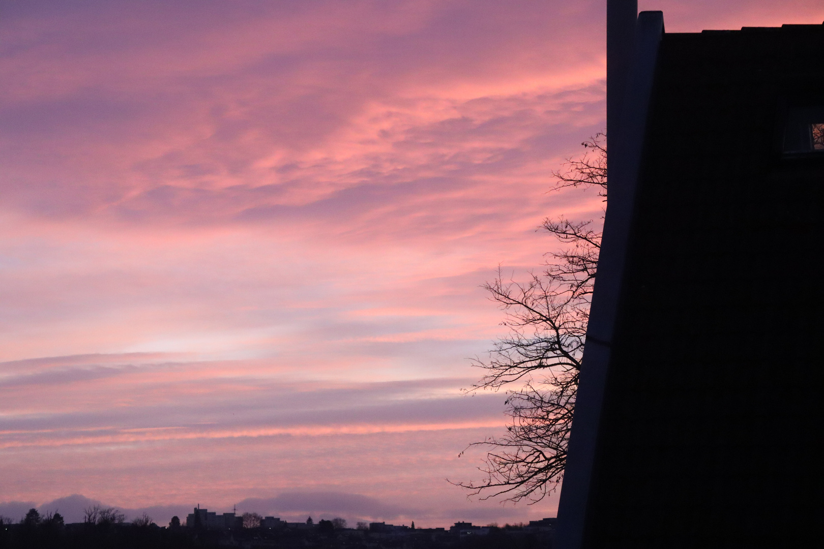 der Nachmittag bekommt einen zauberhaften Himmel