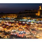 Der Nachtmarkt in Marrakesch