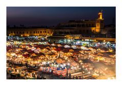 Der Nachtmarkt in Marrakesch