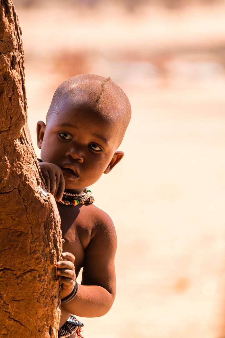 Der Nachwuchs im Himba Dorf