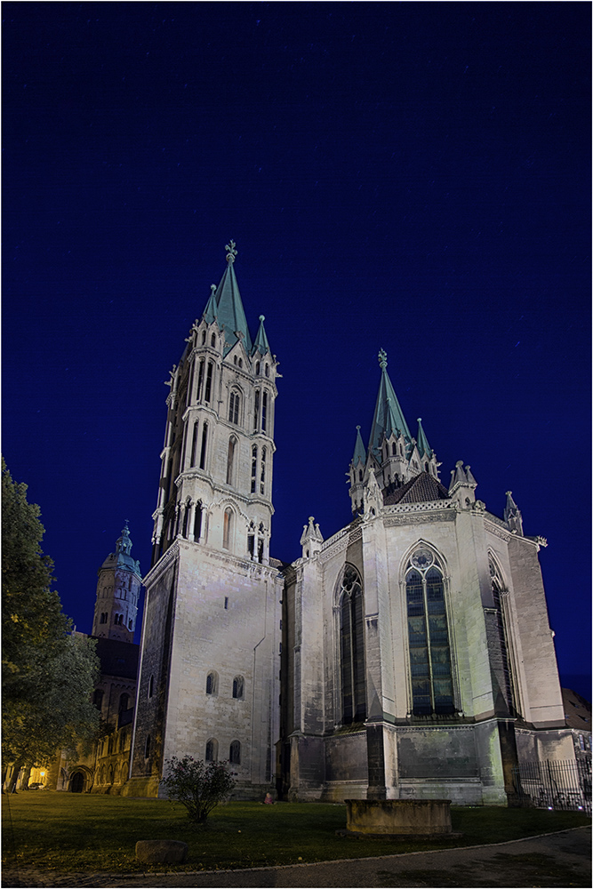 Der nächtliche Dom in Naumburg